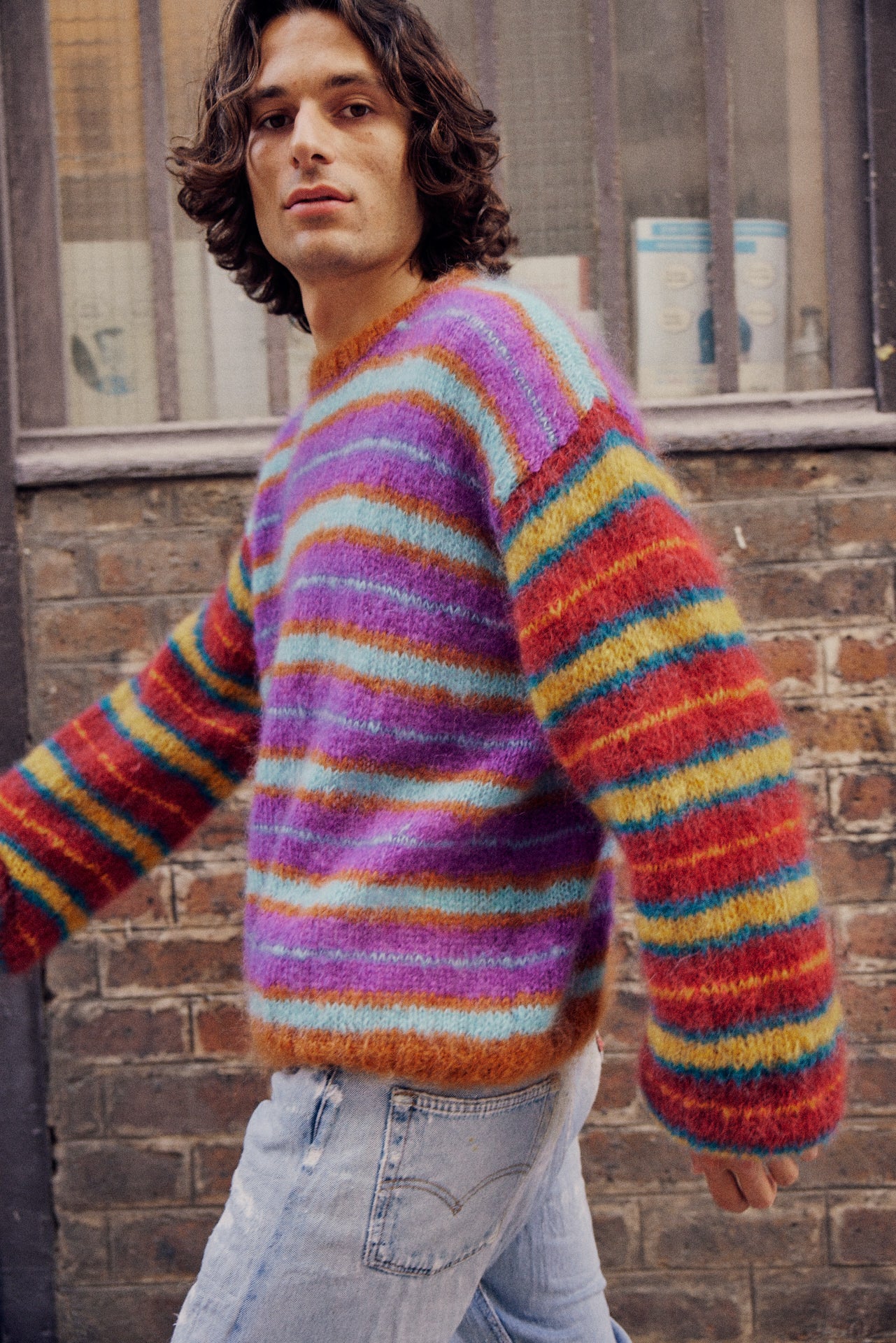 SWEATER COOL STRIPES MULTICOLOR