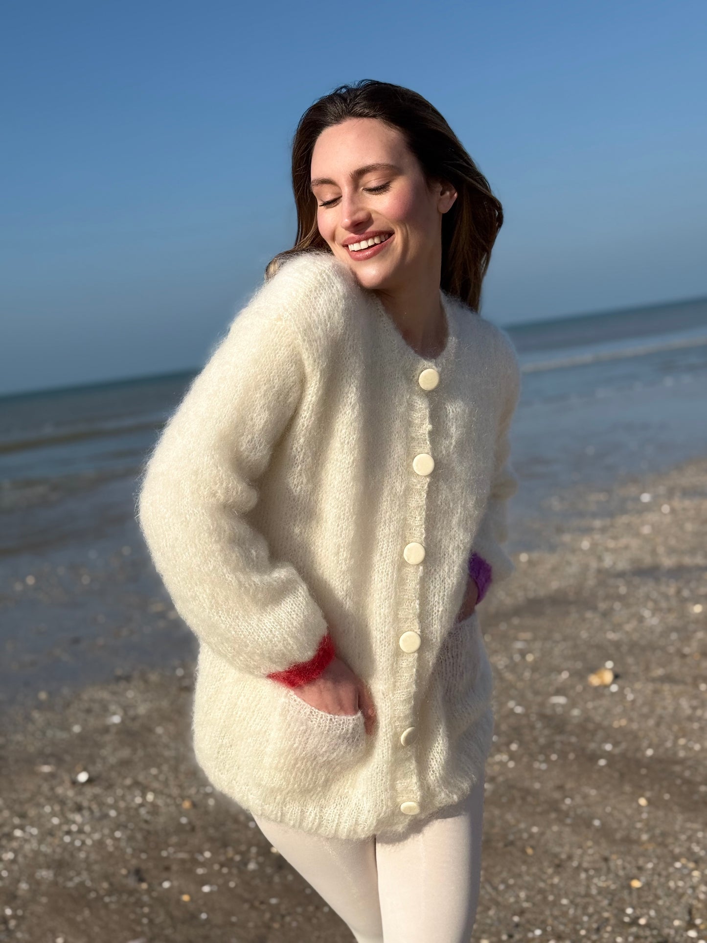 MY BEAUTIFUL LONG JACKET ECRU