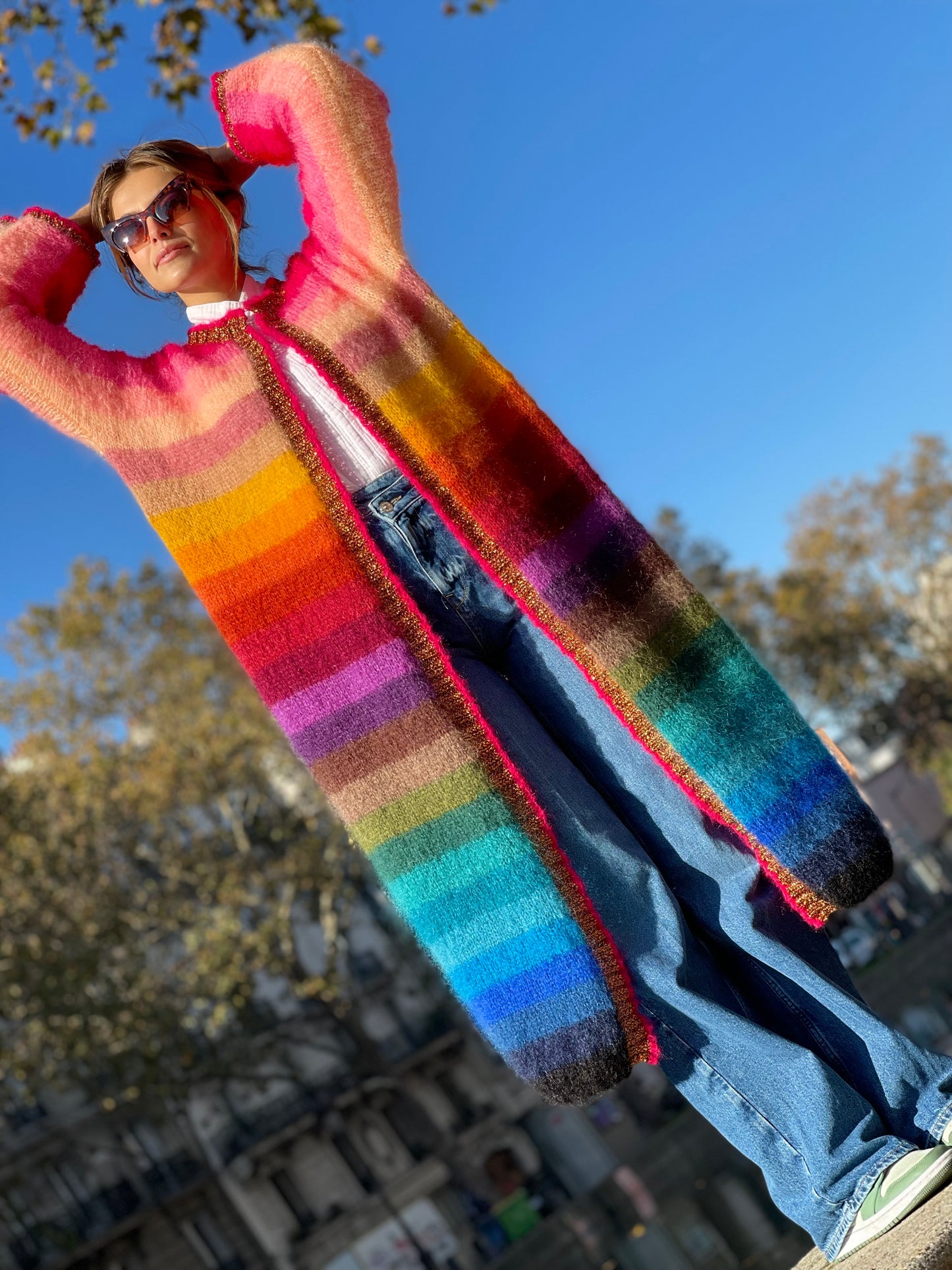 COAT STRIPES MULTICOLOR