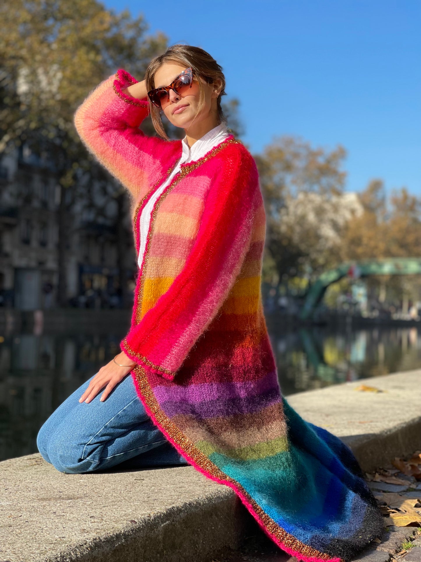 COAT STRIPES MULTICOLOR