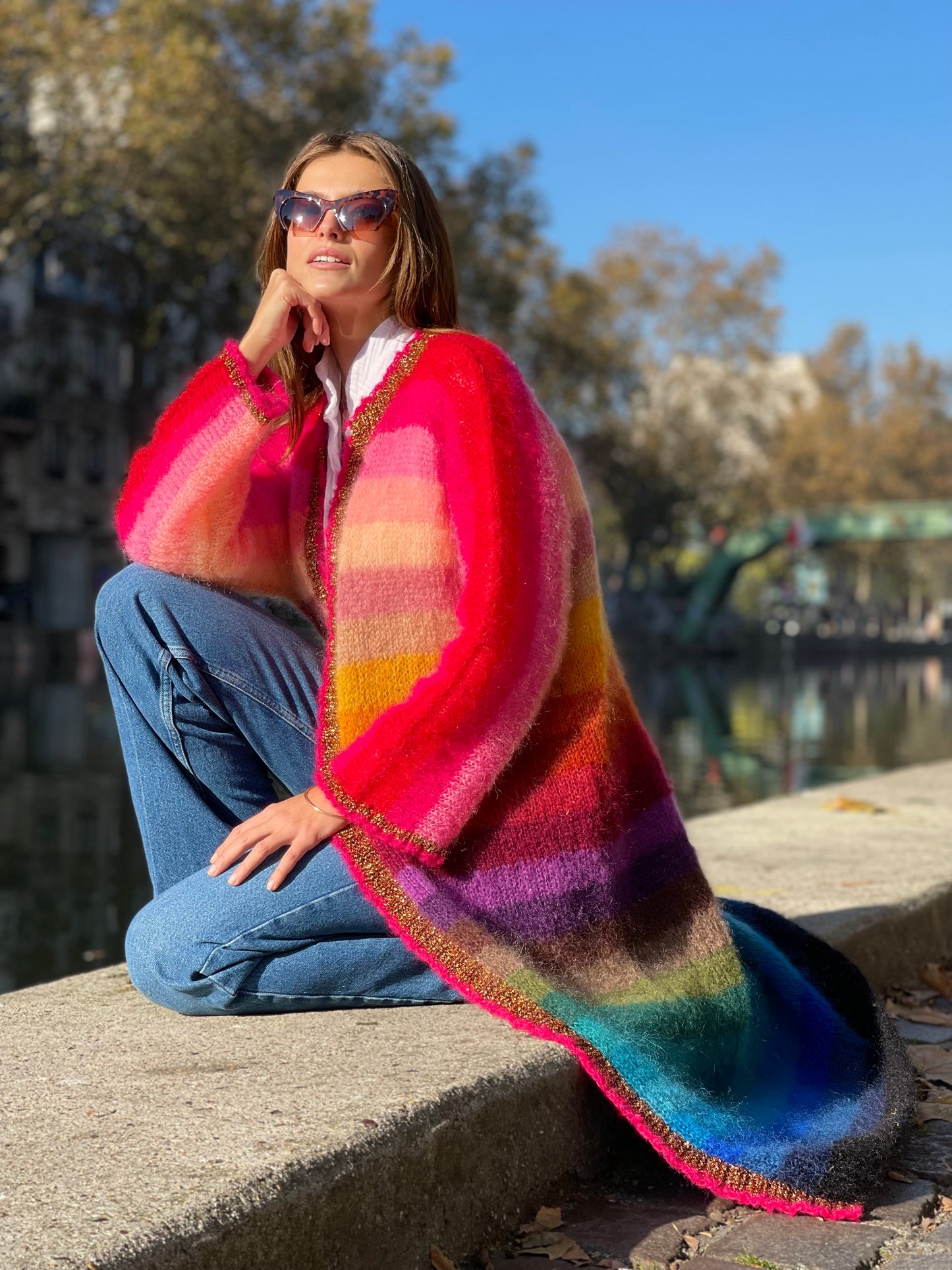 COAT STRIPES MULTICOLOR