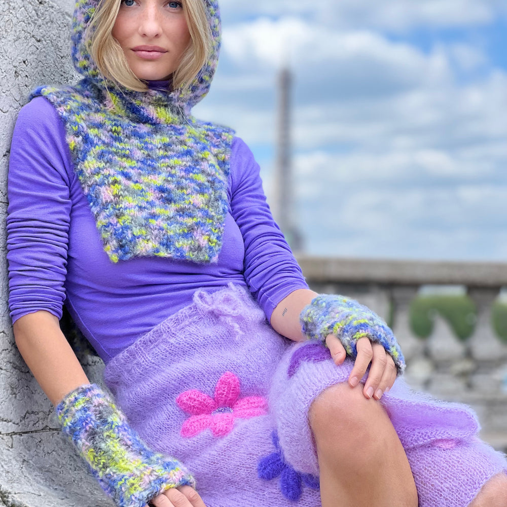 HOODIE & MITTENS DOUDOU MULTI