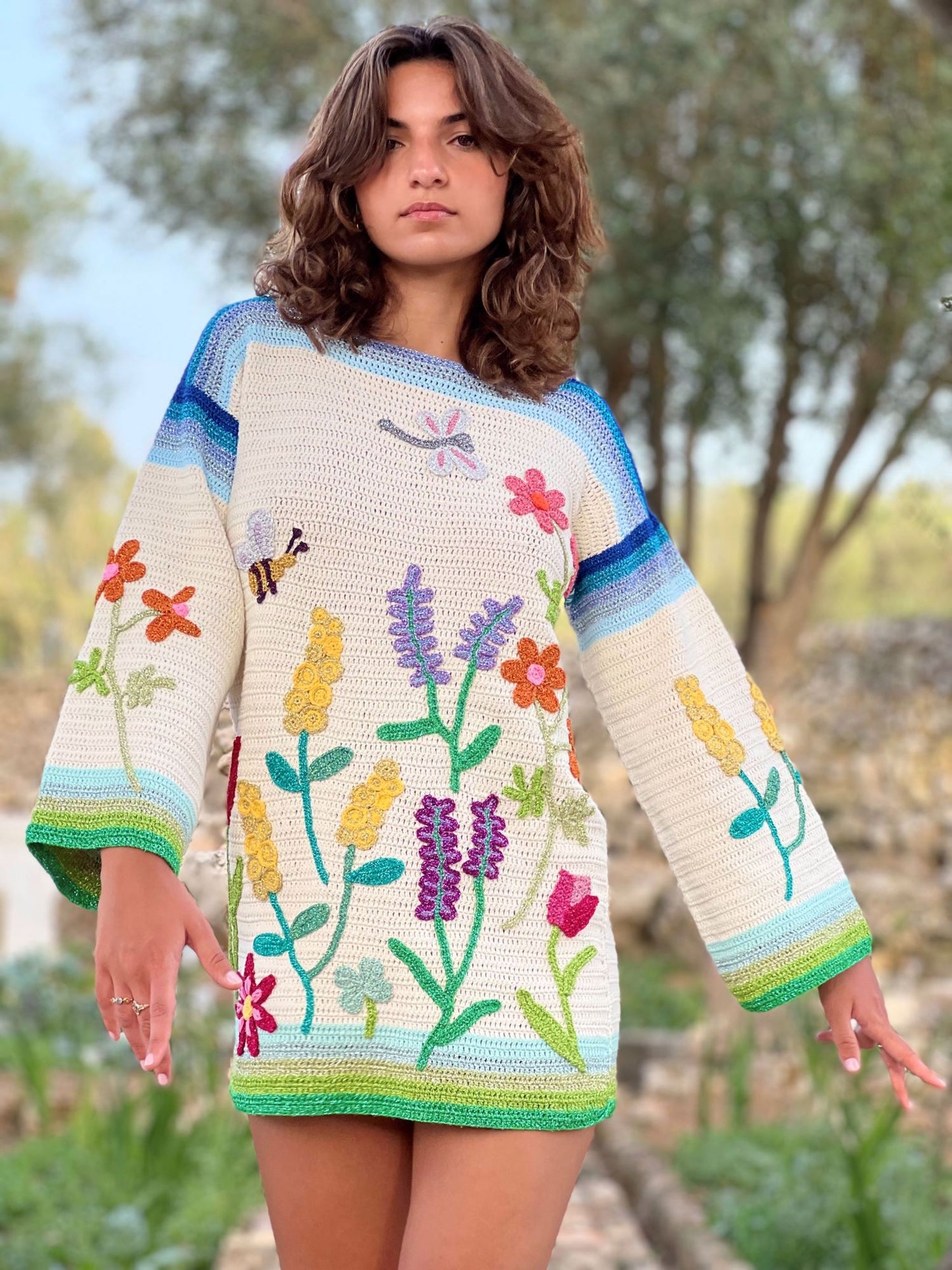 DRESS SLEEVES GARDEN PARTY