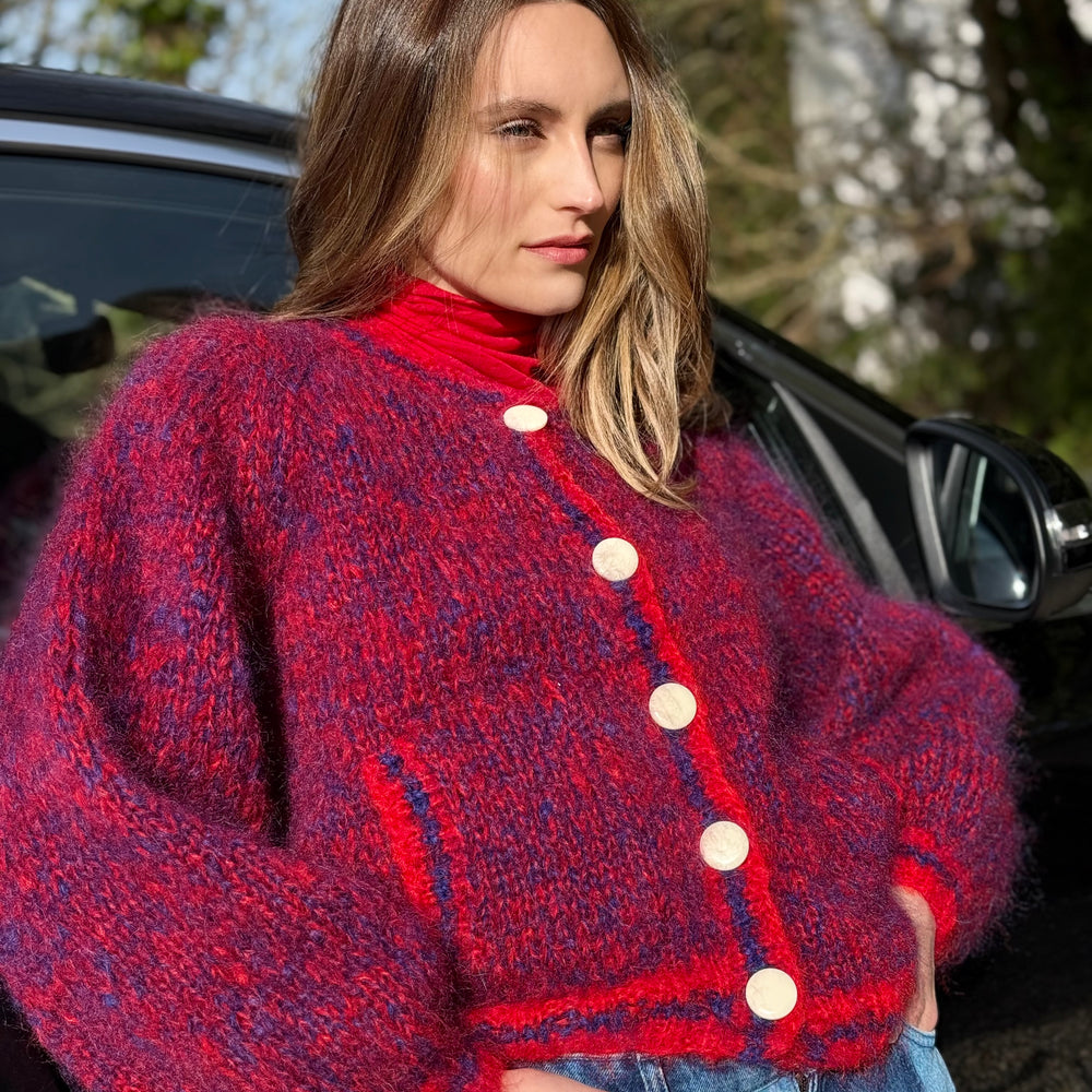 
                  
                    BOMBERS NUAGE ROUGE/MARINE
                  
                