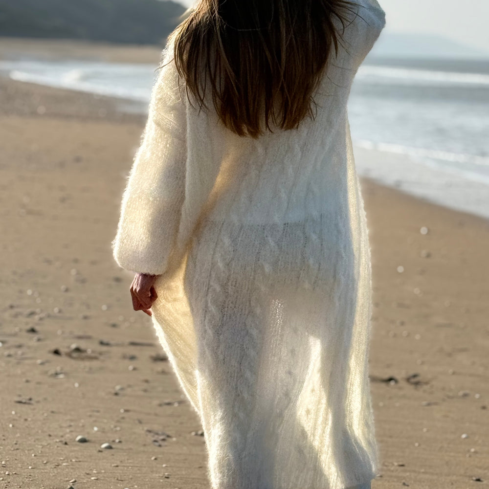 
                  
                    MY BEAUTIFUL COAT TORSADES ECRU
                  
                