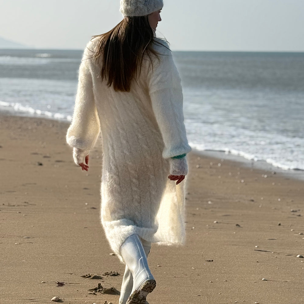 
                  
                    MY BEAUTIFUL COAT TORSADES ECRU
                  
                