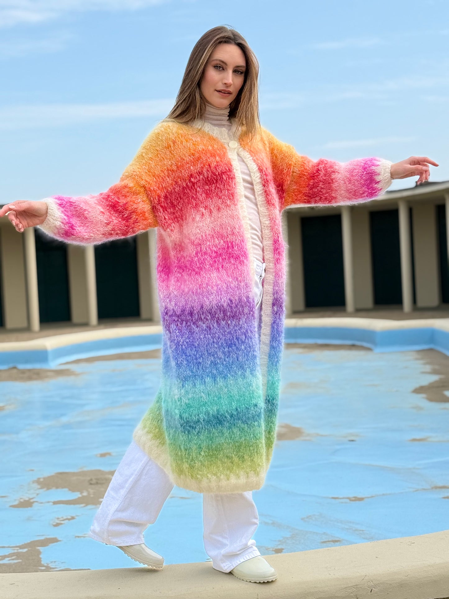 COAT NUAGE MULTICOLORE MULTICOLORE