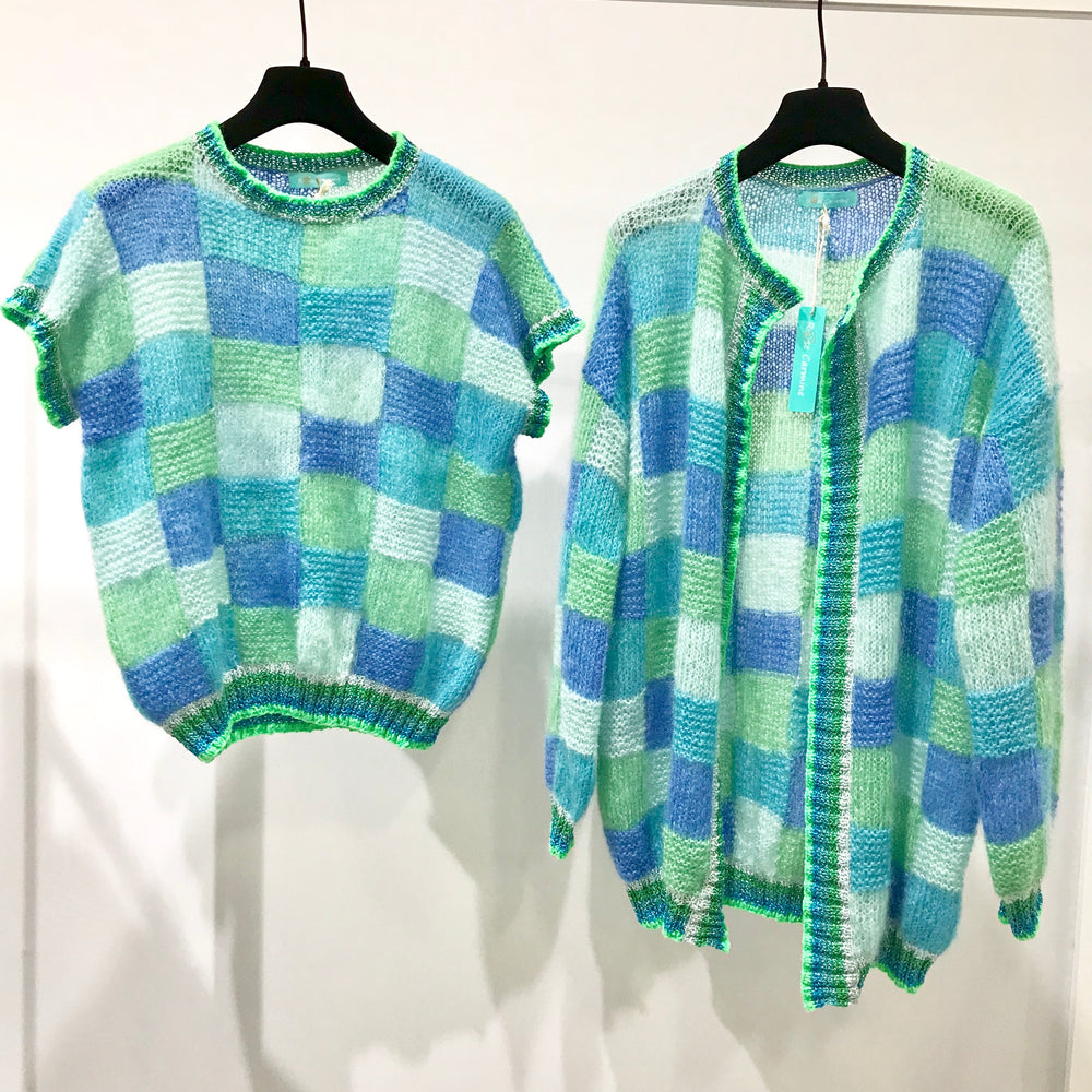 Le pull d’Elsa 💚🩵💙
