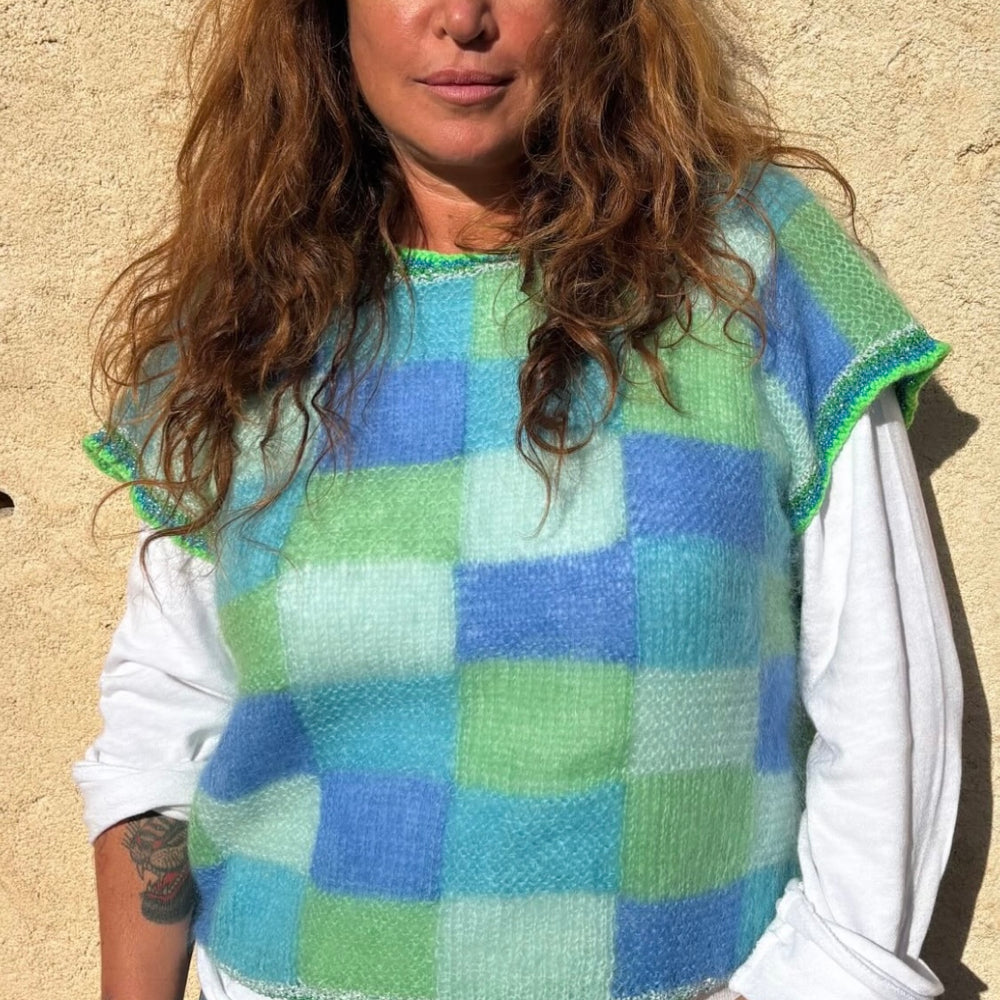 Le pull d’Elsa 💚🩵💙
