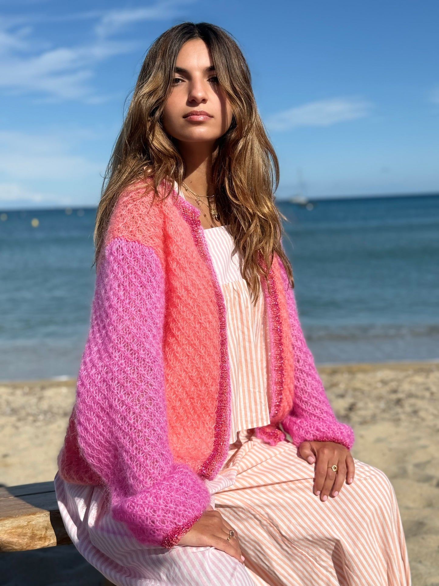 LITTLE JACKET JOUR PINK/BLUSH