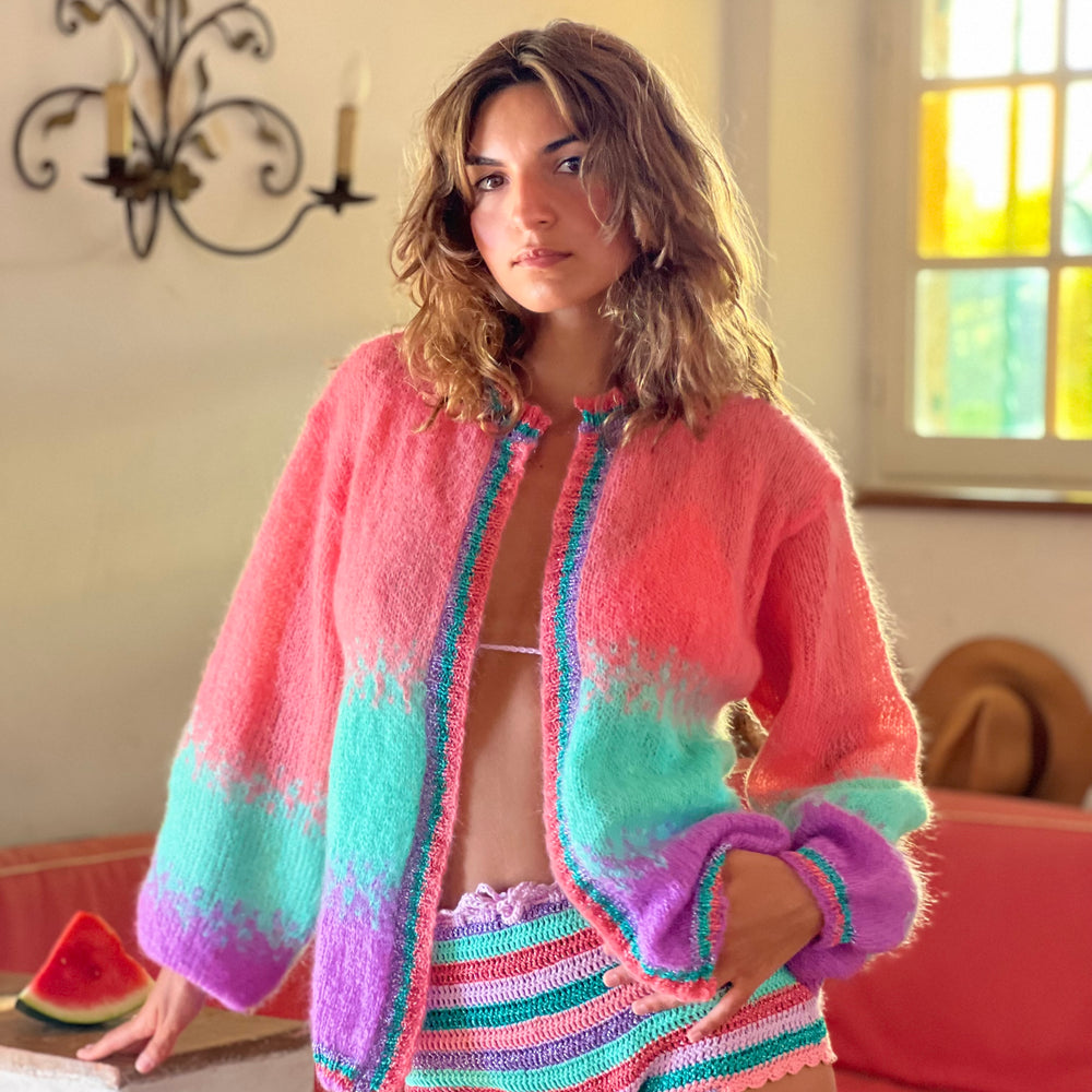 LITTLE JACKET TIE&DYE PALM SPRINGS