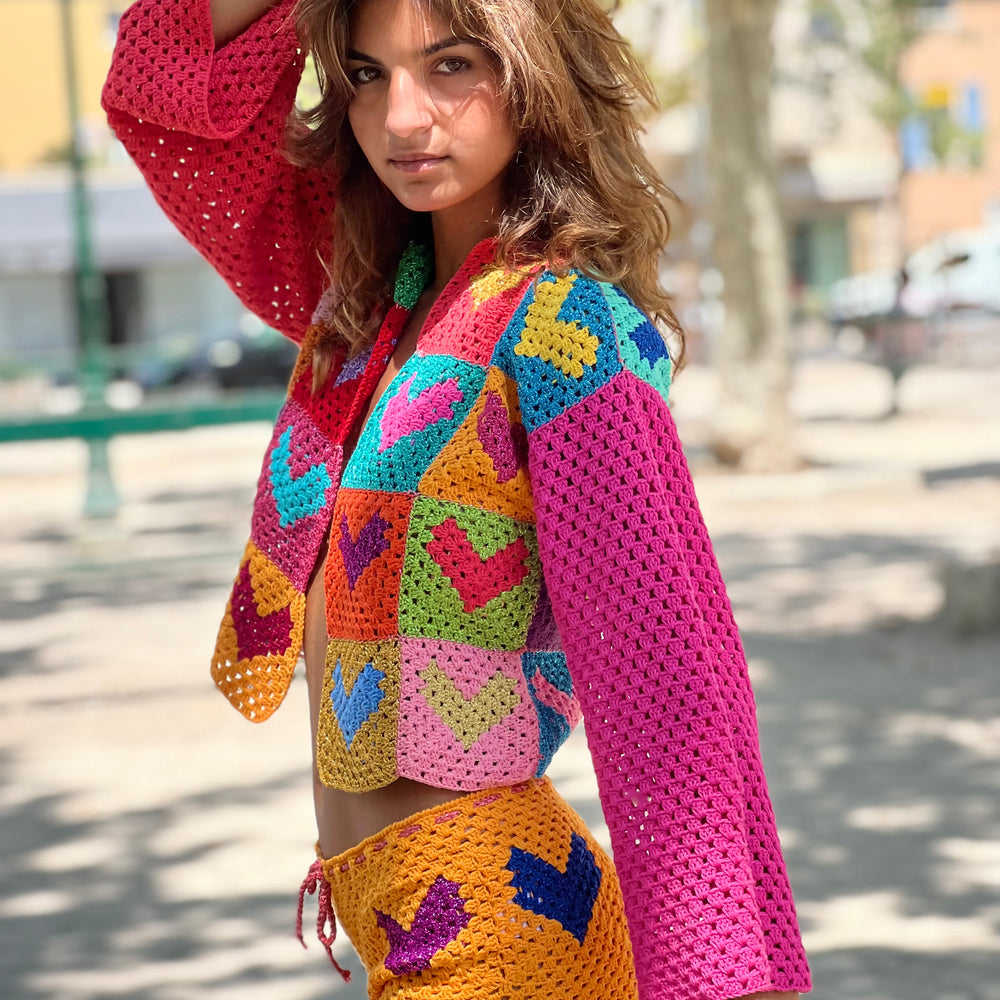 
                  
                    BOLERO MON COEUR MULTICOLORE
                  
                