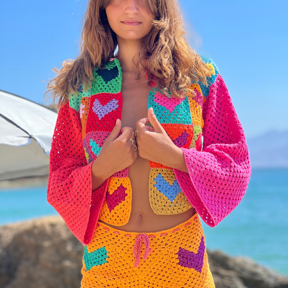 
                  
                    BOLERO MON COEUR MULTICOLORE
                  
                