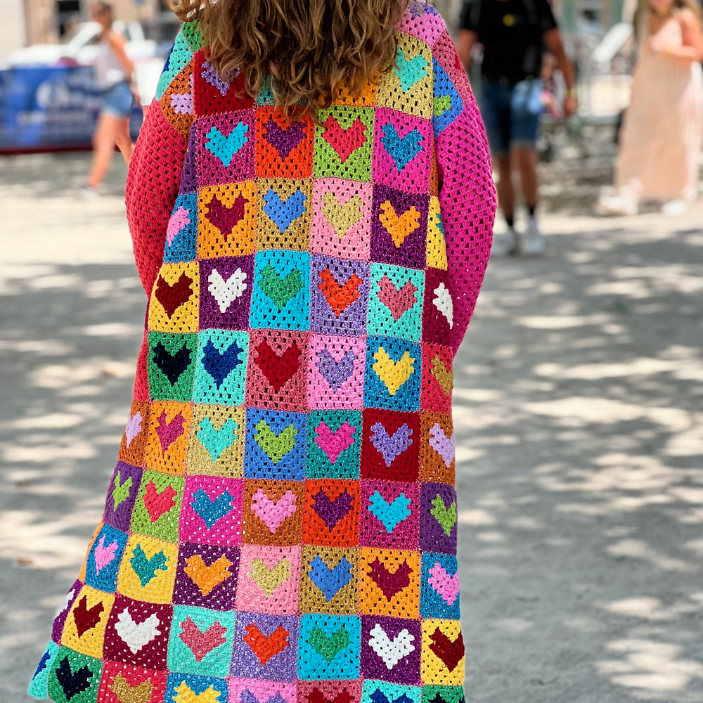 
                  
                    COAT MON COEUR MULTICOLORE
                  
                