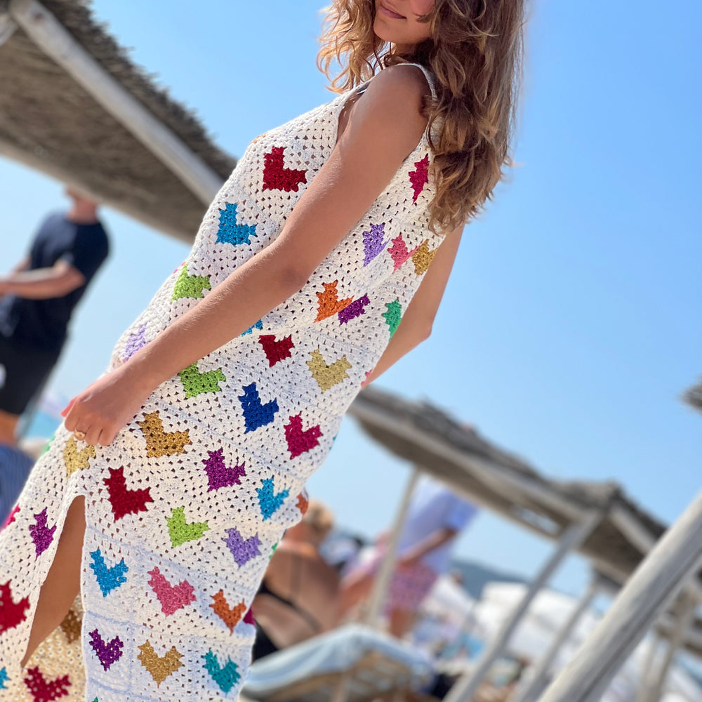 
                  
                    LONG DRESS BRETELLES MON COEUR ECRU
                  
                