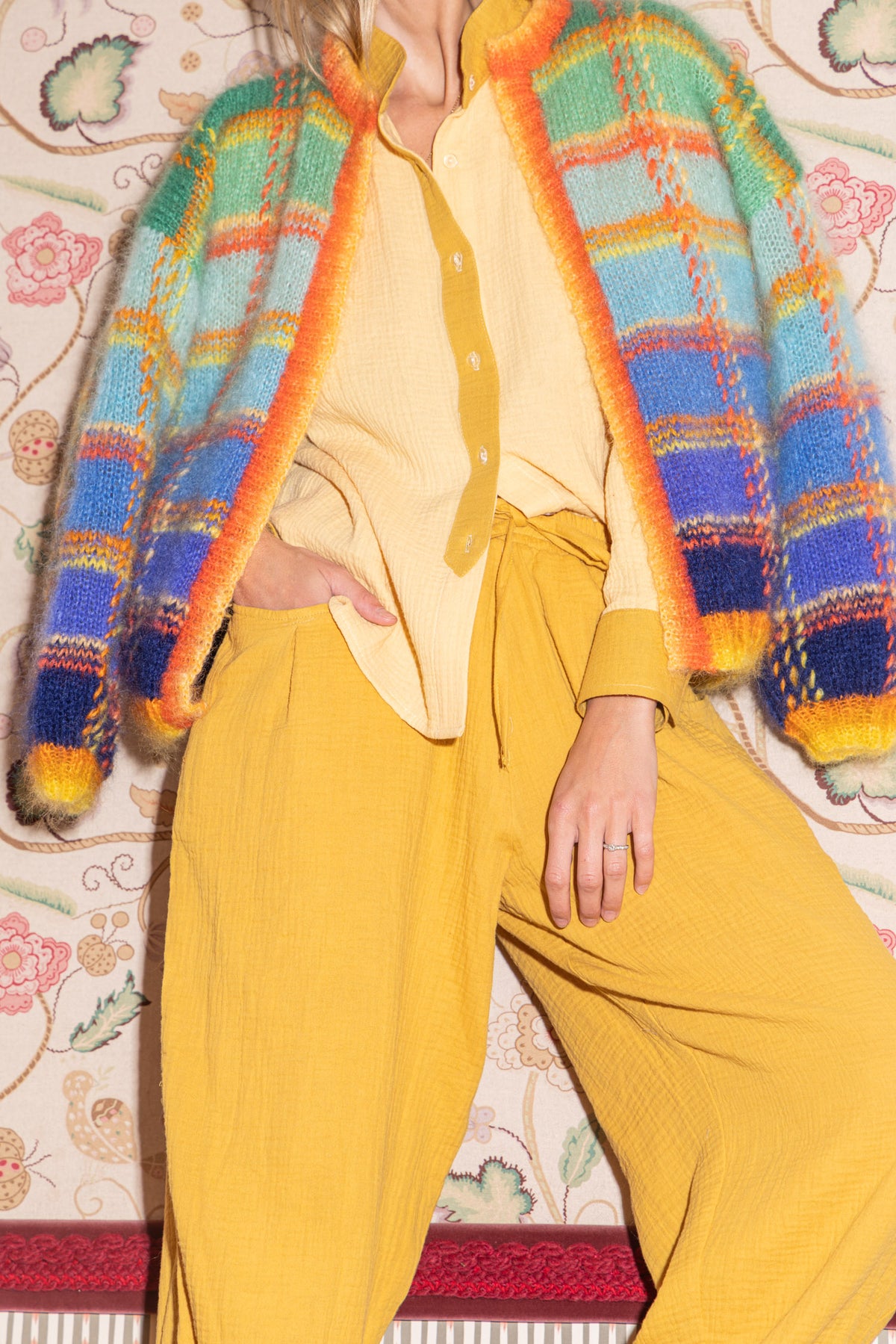 SAROUEL PANT YELLOW