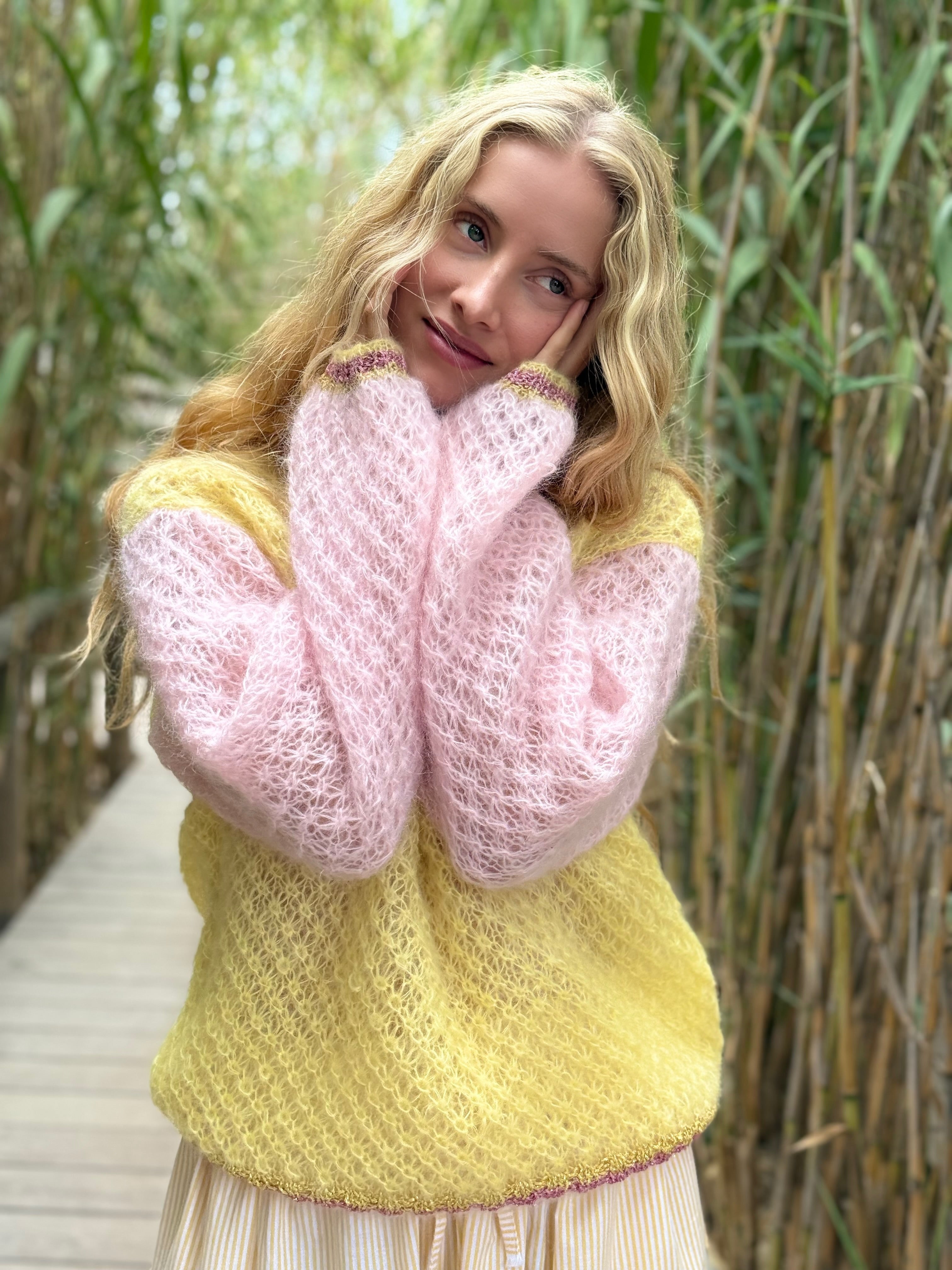 rose carmine モヘアニット SWEATER DOTS ROSE – Rose Carmine