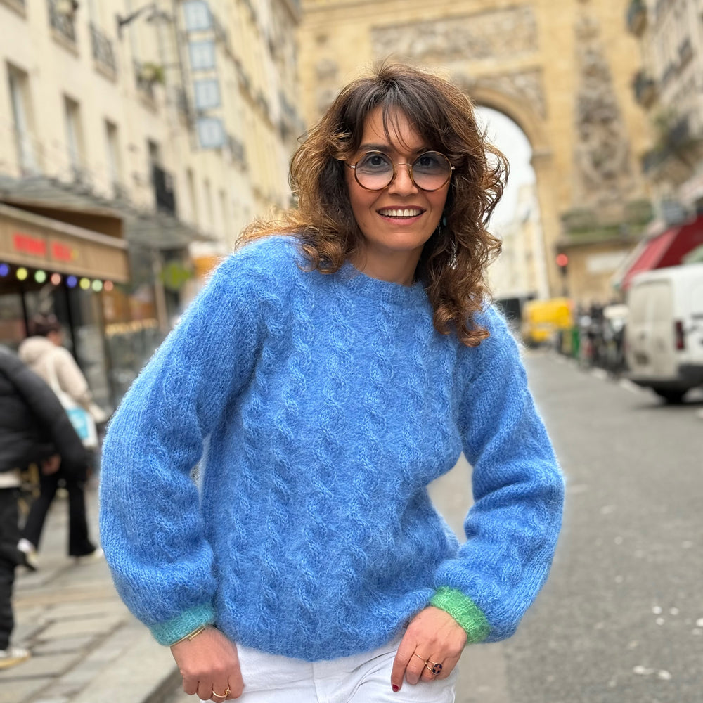 
                  
                    MY BEAUTIFUL SWEATER TORSADES
                  
                