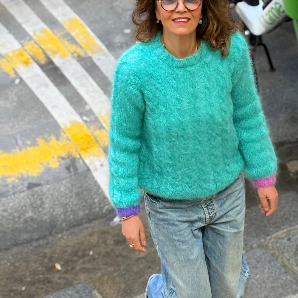 
                  
                    MY BEAUTIFUL SWEATER TORSADES
                  
                