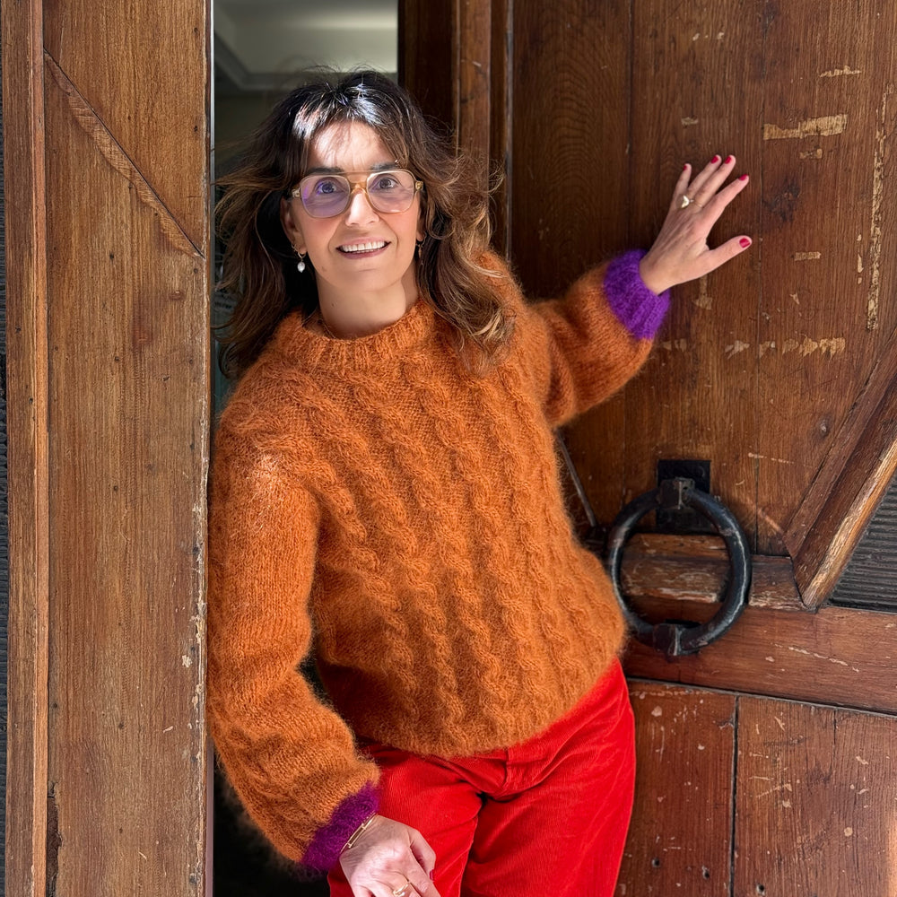 
                  
                    MY BEAUTIFUL SWEATER TORSADES
                  
                