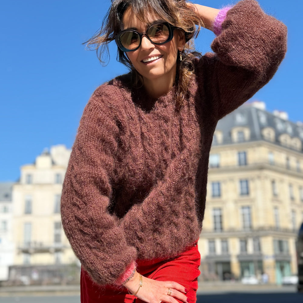 
                  
                    MY BEAUTIFUL SWEATER TORSADES
                  
                