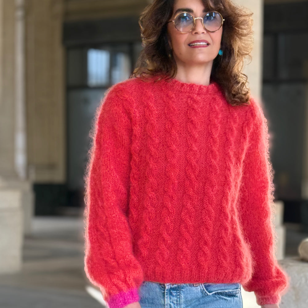 
                  
                    MY BEAUTIFUL SWEATER TORSADES
                  
                