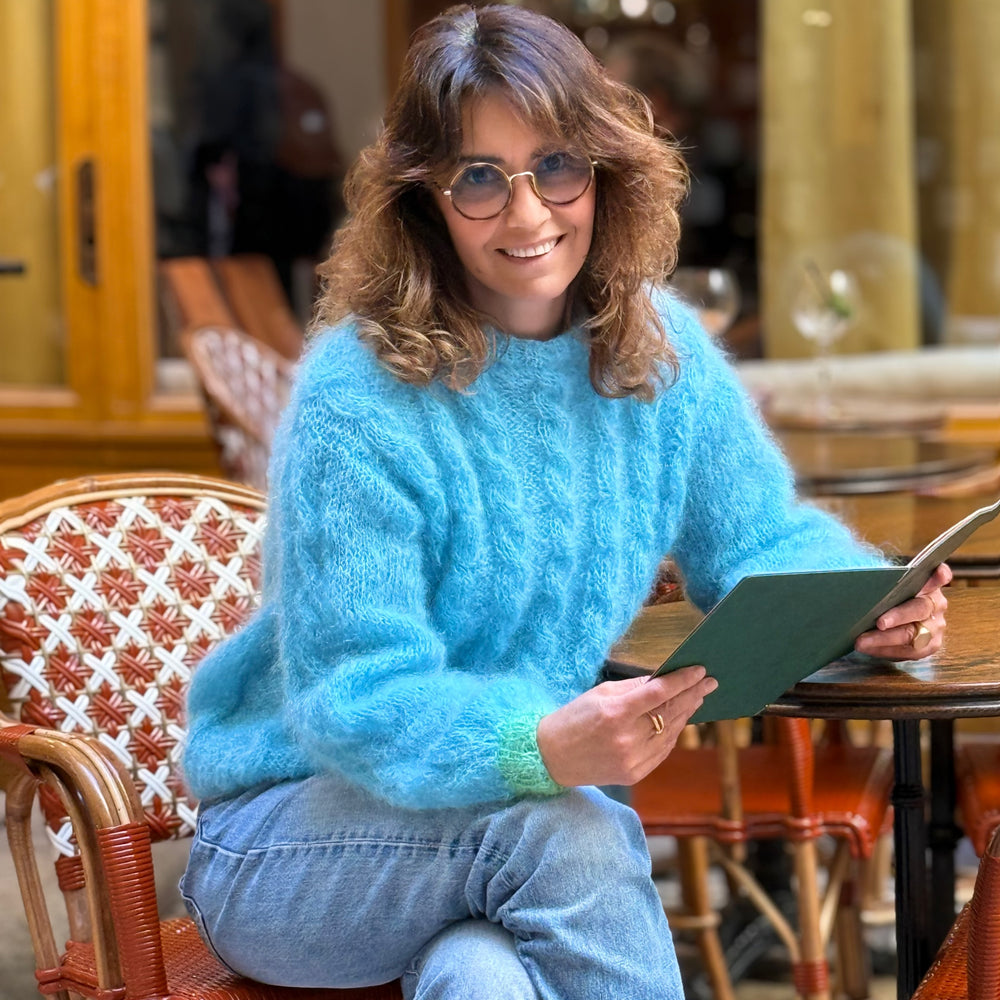 
                  
                    MY BEAUTIFUL SWEATER TORSADES
                  
                