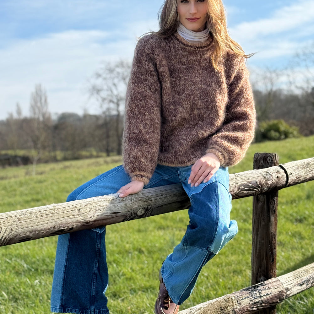 
                  
                    SWEATER NUAGE BEIGE/CHOCO
                  
                