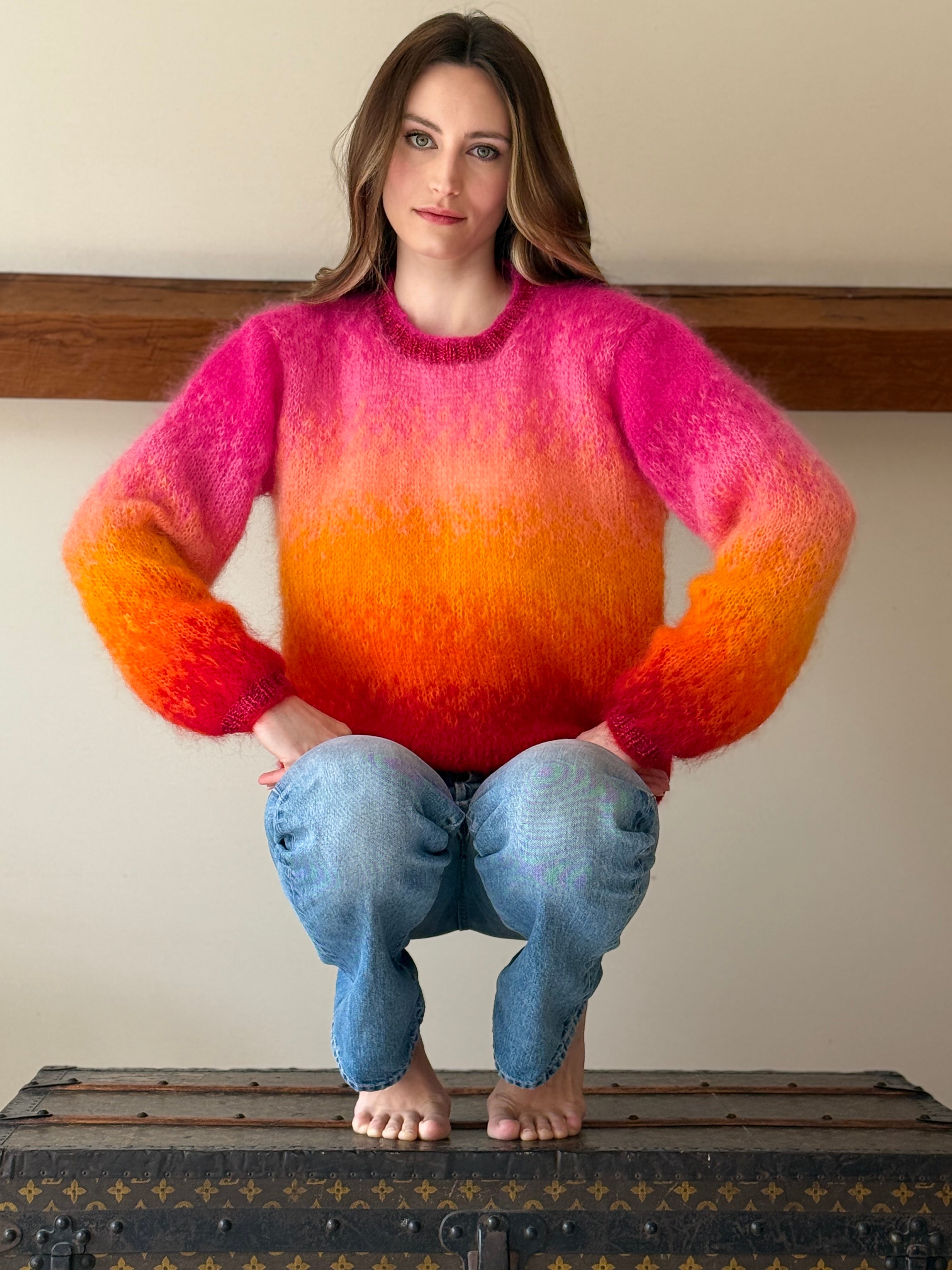 SWEATERS – Rose Carmine