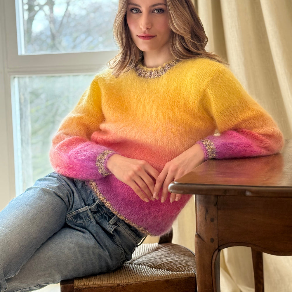 
                  
                    SWEATER TIE&DYE JAUNE/LILAS
                  
                