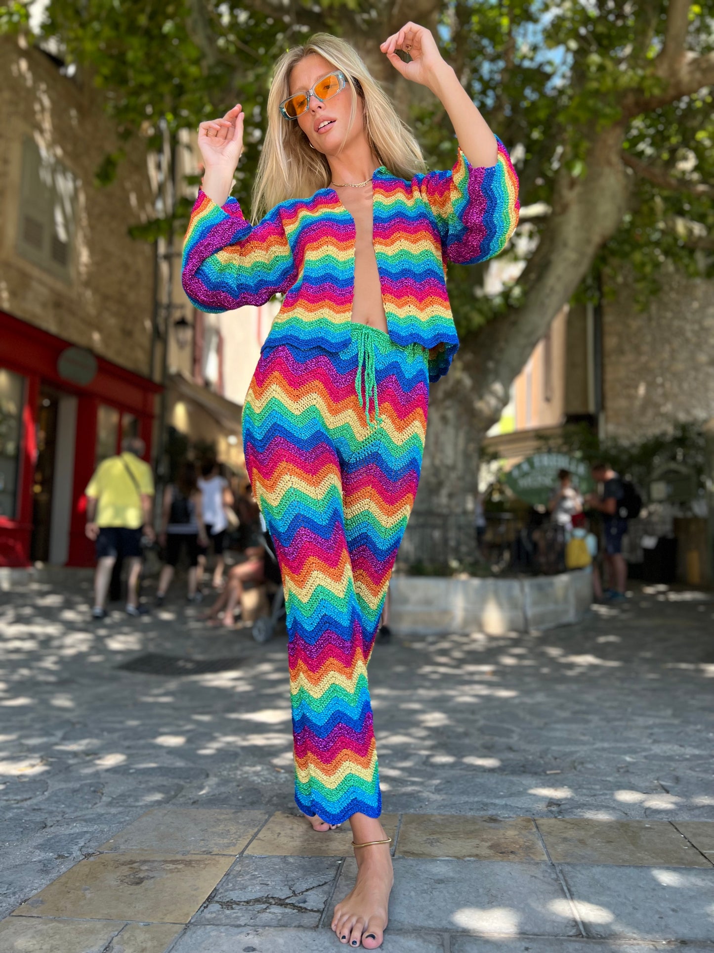 BOLERO WAVE LUREX MULTICOLORE